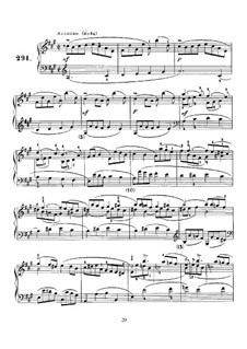 Sonate Nr.291 in A-Dur, K.343 L.291 P.495: Für Klavier by Domenico Scarlatti