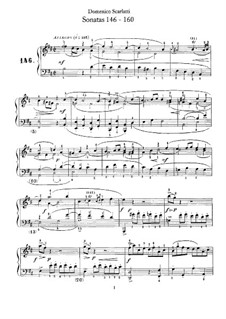 Sonate Nr.146 in h-Moll, K.497 L.146 P.357: Für Klavier by Domenico Scarlatti