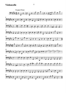 Triosonate Nr.3, WK 119: Teil II – Cellostimme by Carl Friedrich Abel