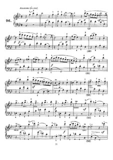 Sonate Nr.96 in B-Dur, K.154 L.96 P.183: Für Klavier by Domenico Scarlatti
