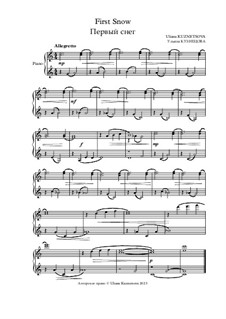 Erster Schnee: Erster Schnee by Uliana Kuznetsova