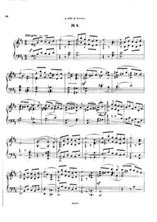 Fünfundzwanzig Präludien, Op.64: Präludium Nr.4 by César Cui