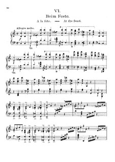 Sechs Fantasiestücke, Op.52: Nr.6 by Moritz Moszkowski
