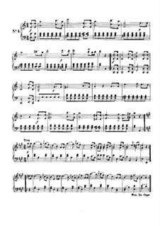 Zwanzig Menuette, D.41: Nr.4 by Franz Schubert