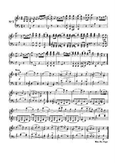 Zwanzig Menuette, D.41: Nr.7 by Franz Schubert