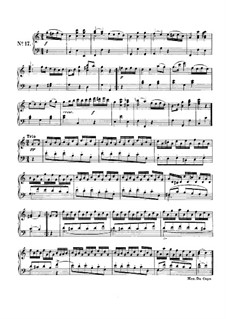 Zwanzig Menuette, D.41: No.17 by Franz Schubert