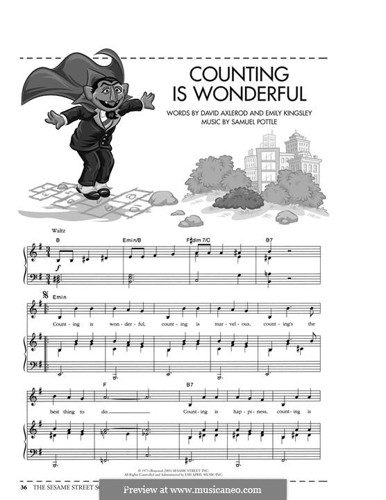 Counting Is Wonderful (from Sesame Street): Counting Is Wonderful (from Sesame Street) by Sam Pottle