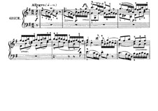 Partita für Tasteninstrument Nr.5 in G-Dur, BWV 829: Movement VI by Johann Sebastian Bach