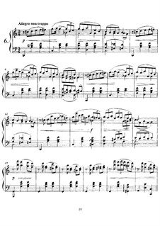 Sechs Klavierstücke, Op.3: Nr.6 by Anatoli Ljadow