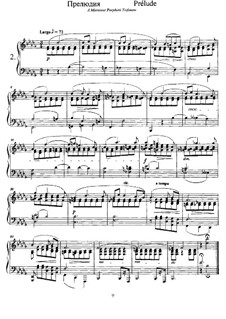 Zwei Stücke für Klavier, Op.31: Nr.2 by Anatoli Ljadow