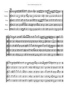 Courtly Masquing Ayres, No.12: Courtly Masquing Ayres, No.12 by John Adson