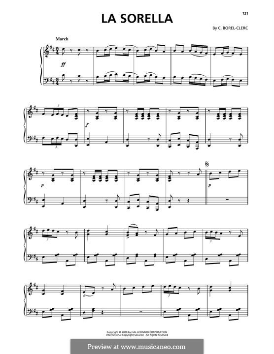 La Sorella: Für Klavier by Charles Borel-Clerc