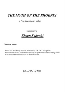The Myth of the Phoenix: The Myth of the Phoenix by Ehsan Saboohi