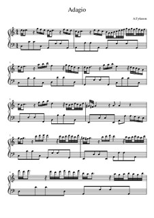 Adagio, Op.1 No.12: Adagio by Alexander Gubanov