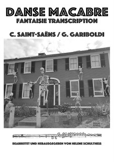 Totentanz, Op.40: For flute and piano by Camille Saint-Saëns