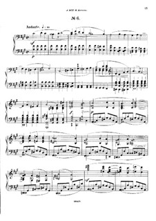 Fünfundzwanzig Präludien, Op.64: Präludium Nr.6 by César Cui