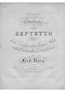 Sinfonie Nr.5 in d-Moll, für Flöte und Streicher, Op.112: Sinfonie Nr.5 in d-Moll, für Flöte und Streicher by Ferdinand Ries