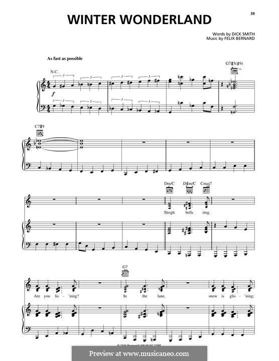 Vocal version: For voice and piano or guitar (Avalon) by Felix Bernard