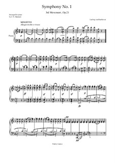 Fragmente: Movement III, for piano by Ludwig van Beethoven
