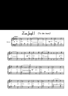 Zur Jagd, To the hunt: Zur Jagd, To the hunt by Tino Cescati