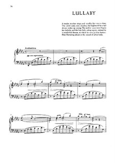 Wiegenlied: Für Klavier by Mily Balakirev