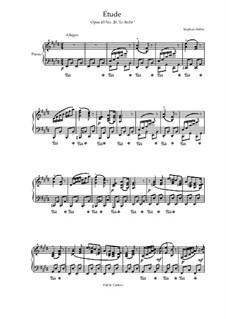 Fünfundzwanzig Etüden, Op.45: Etude No.20 by Stephen Heller