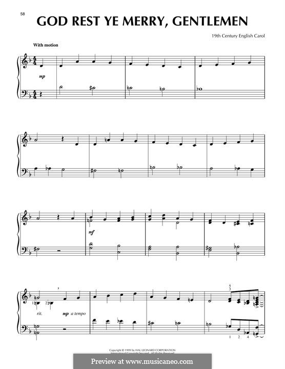 Piano version: Jazz version by folklore