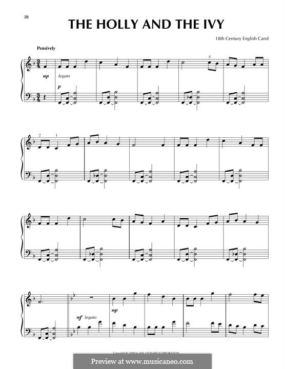 Piano version: Jazz version by folklore