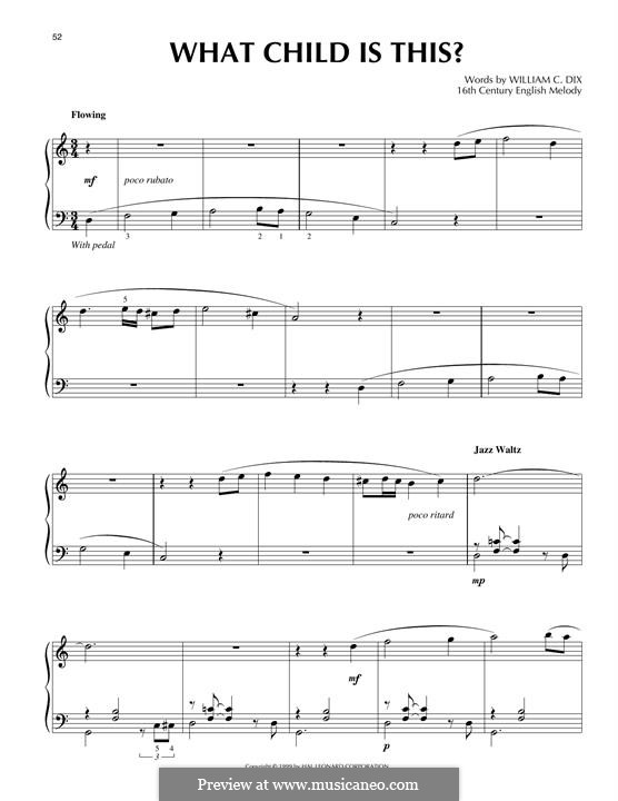 Piano version: Jazz version by folklore