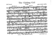 The Gliding Girl. Tango: Cornet in Es part by John Philip Sousa