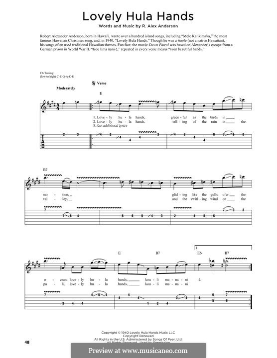 Mele Kalikimaka: Für Gitarre by Robert Alexander Anderson