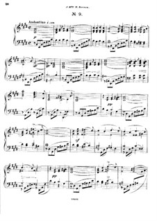 Fünfundzwanzig Präludien, Op.64: Präludium Nr.9 by César Cui