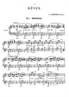 Rêves, Op.101: Vollsammlung by Isaac Albéniz