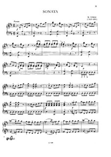 Sonate in D-Dur 'Zapateado': Für Klavier by Mateo Albéniz