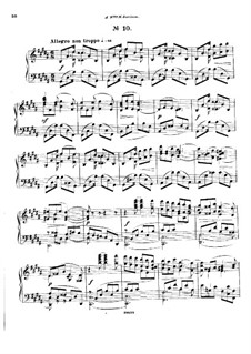Fünfundzwanzig Präludien, Op.64: Präludium Nr.10 by César Cui