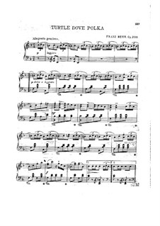 Lachtäubchen, Op.303: Lachtäubchen by Franz Behr