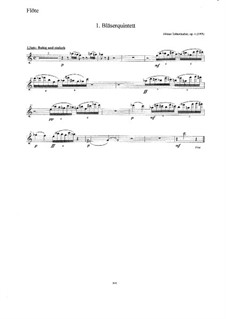 Bläserquintett Nr.1, Op.4: Stimmen by Johann Teibenbacher