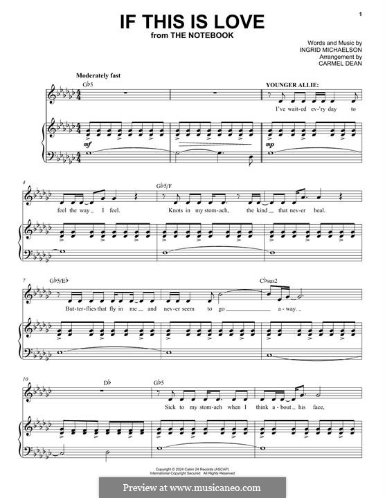 If This Is Love (from The Notebook): If This Is Love (from The Notebook) by Ingrid Michaelson