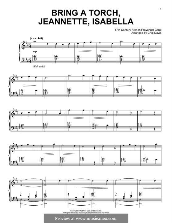 Piano version: For a single performer (Mannheim Steamroller) by folklore