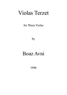 Violas Terzet: Violas Terzet by Boaz Avni