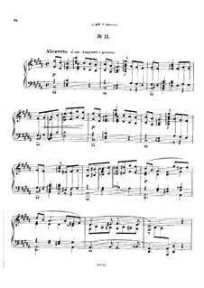 Fünfundzwanzig Präludien, Op.64: Präludium Nr.11 by César Cui