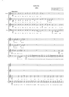 Knute (2001), Op.15: Knute (2001) by Johann Teibenbacher