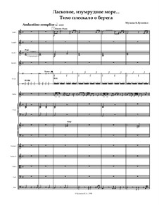 The gentle, emerald sea... It splashed softly against the shore, Op.1 No.1: The gentle, emerald sea... It splashed softly against the shore by Kirill Bugaenko