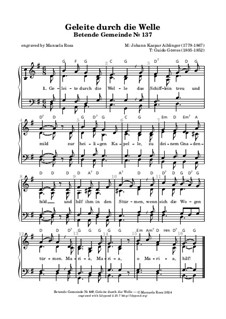 Betende Gemeinde 137: Geleite durch die Welle: Betende Gemeinde 137: Geleite durch die Welle by Johann Caspar Aiblinger
