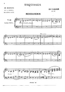 Skizzen für Klavier, Op.63: Nr.13-24 by Charles-Valentin Alkan