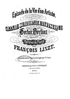 Symphonie fantastique, H.48 Op.14: Teil I, für Klavier by Hector Berlioz