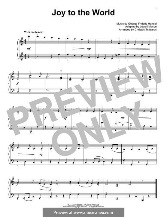 Piano version: Für einen Interpreten by Georg Friedrich Händel
