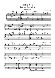 Partita No.3, Op.26: No.4 Danza Eufórica by Beautiful things Martínez
