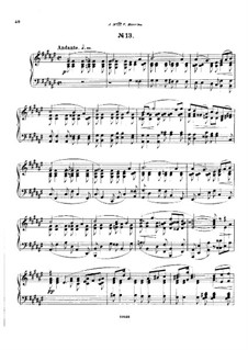 Fünfundzwanzig Präludien, Op.64: Präludium Nr.13 by César Cui