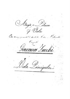 Adagio und Polonäse für Flöte und Streicher: Adagio und Polonäse für Flöte und Streicher by Giacomo Zucchi